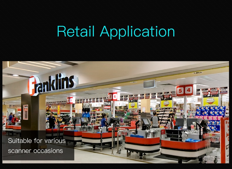 1D2DBarcodeScannerHigh-performanceScannerQRCodeScannerWiredHighSpeedGlobalExposu